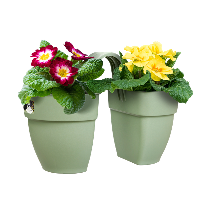 vibia campana flower twin 21cm pistachio green